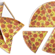 Illustration for article titled Pizza Slice Pizza Plates Are a Classier Way To Serve Pizza Pie